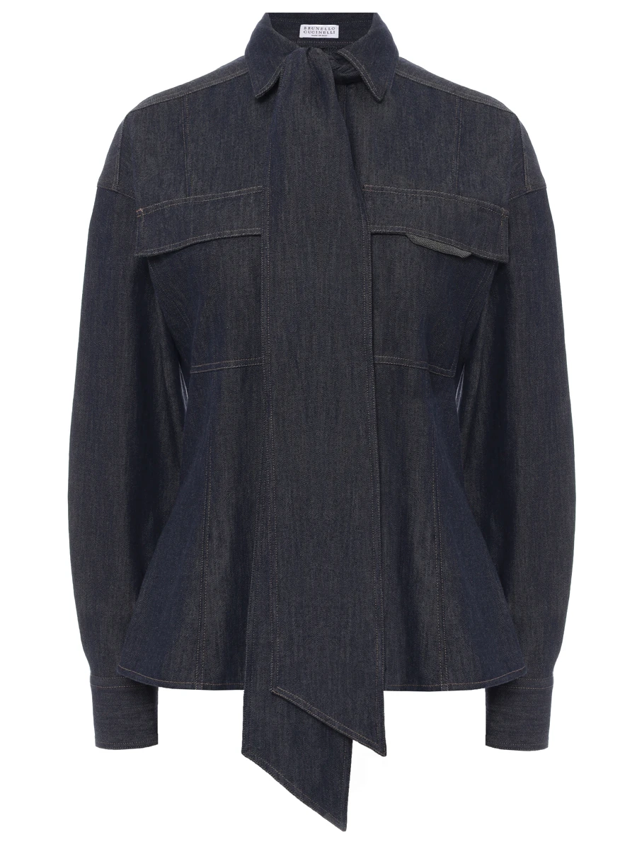 Рубашка джинсовая