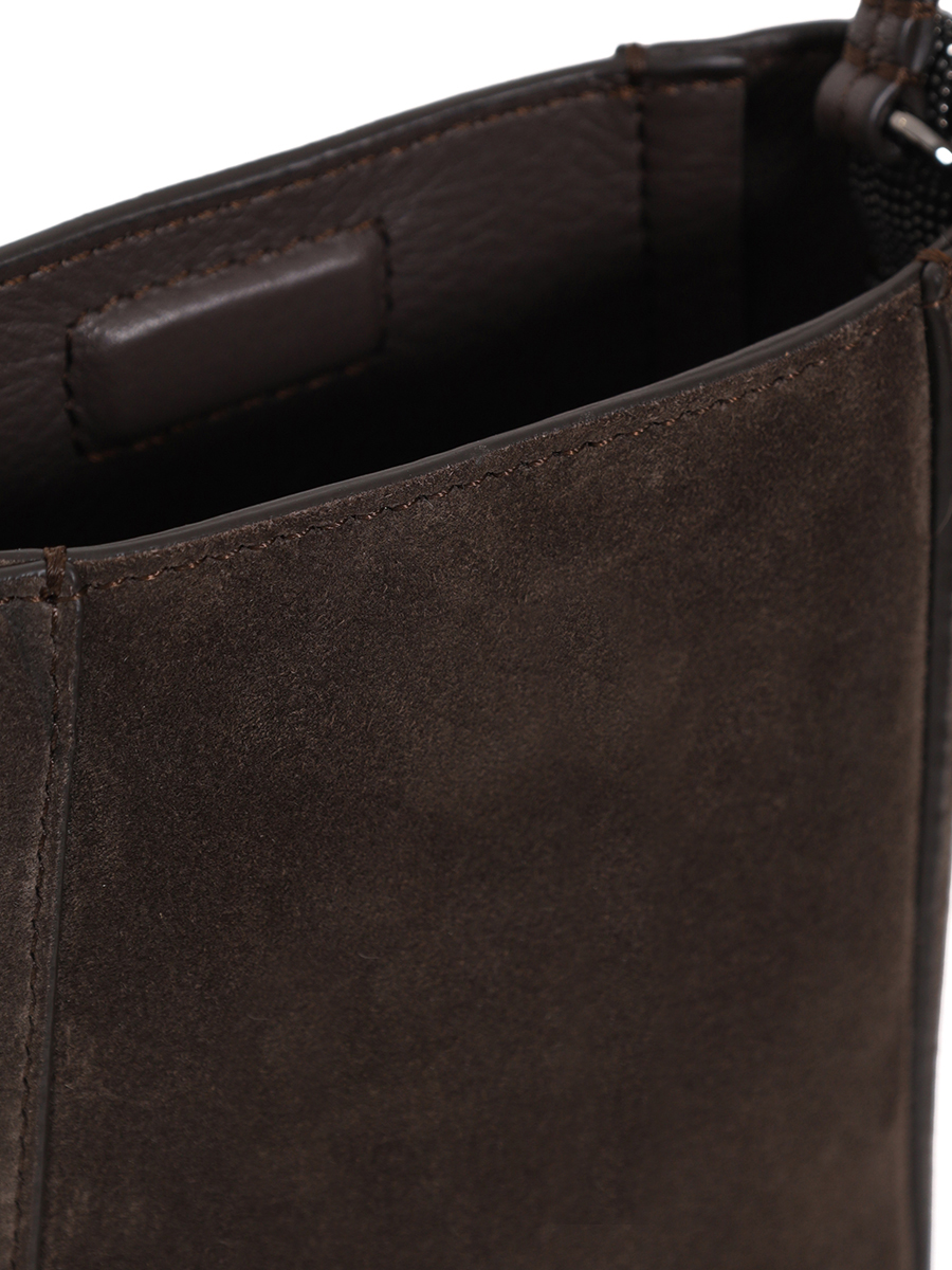 Сумка замшевая