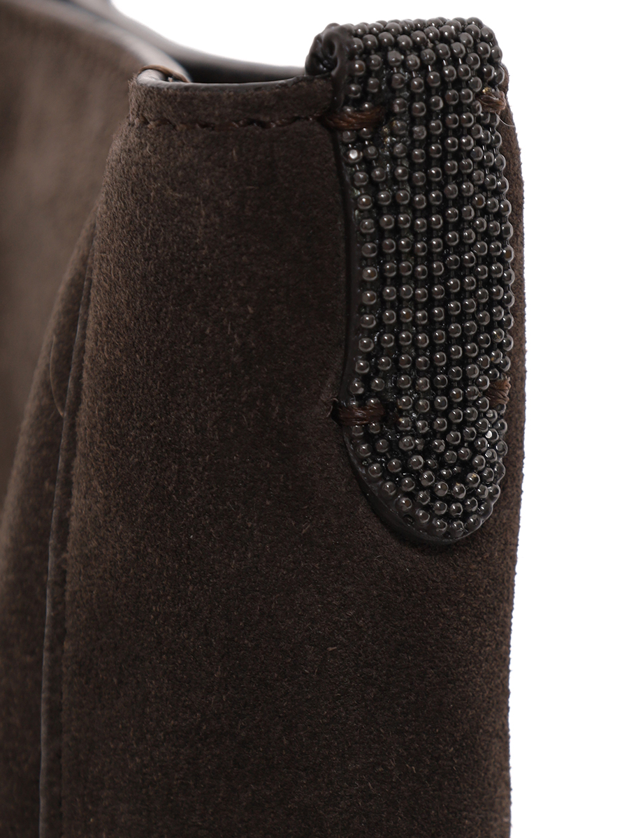 Сумка замшевая