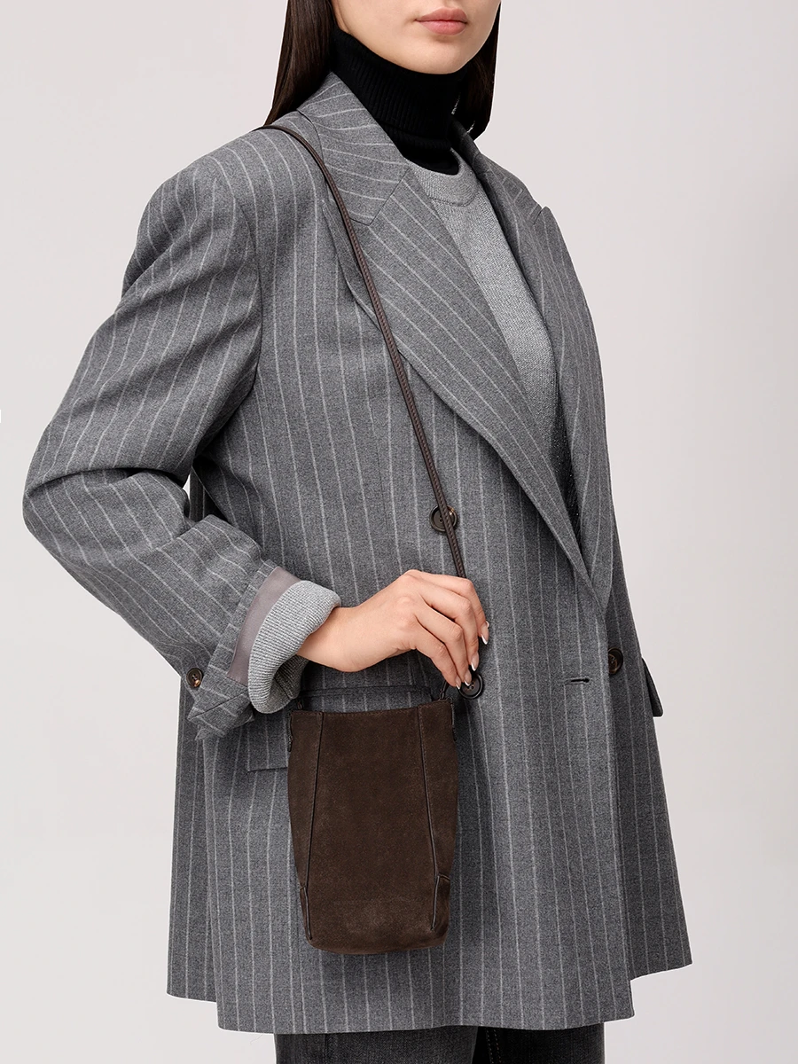 Сумка замшевая