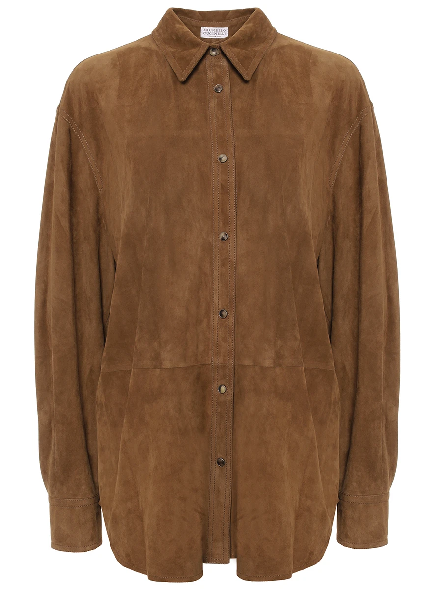 Рубашка замшевая