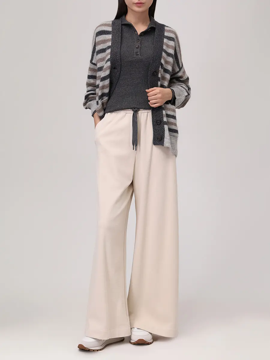 Поло из кашемира и вискозы