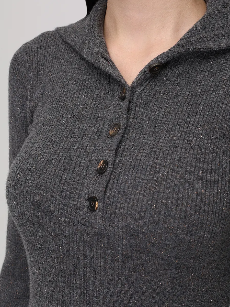 Поло из кашемира и вискозы