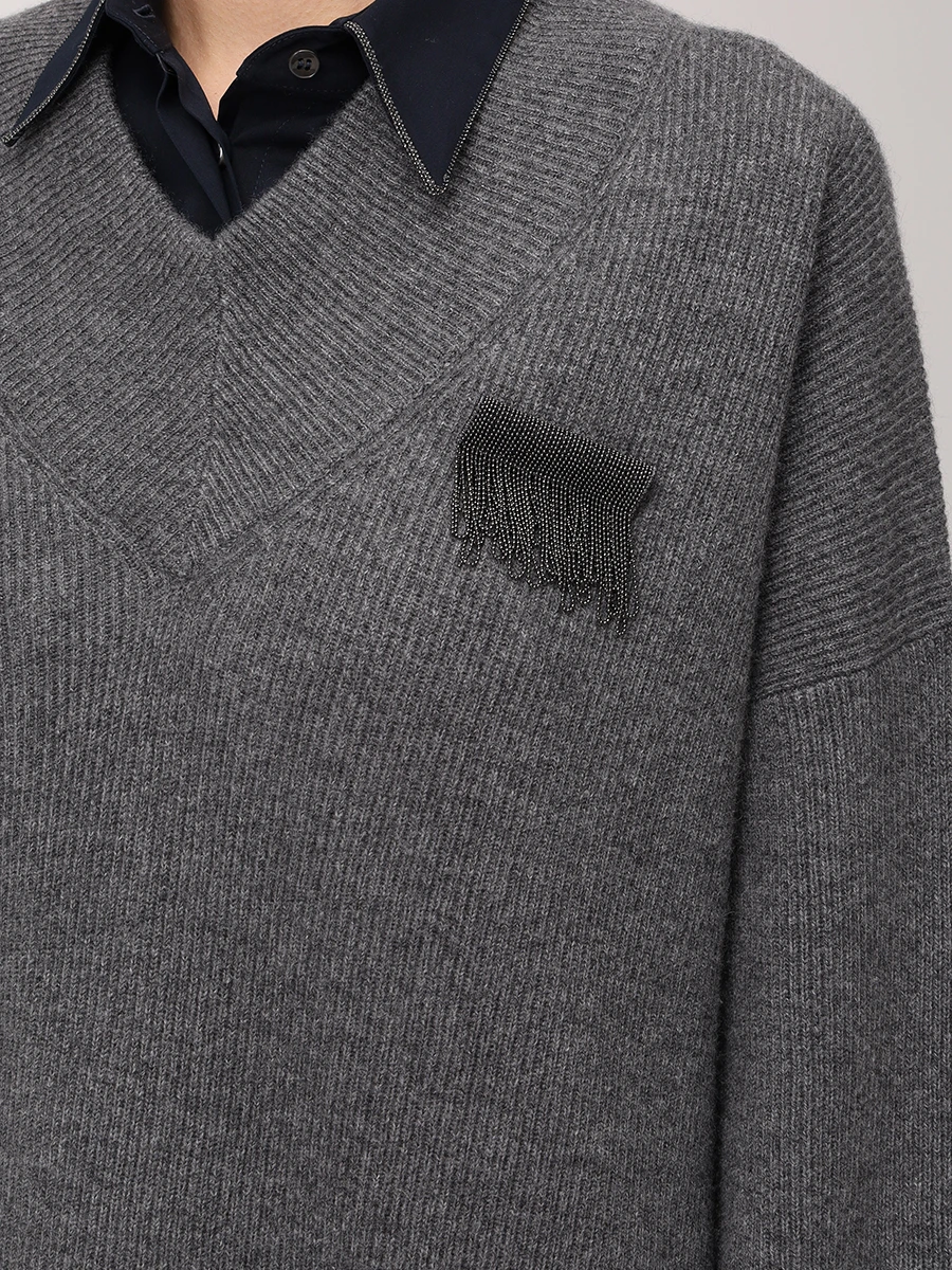 Пуловер кашемировый