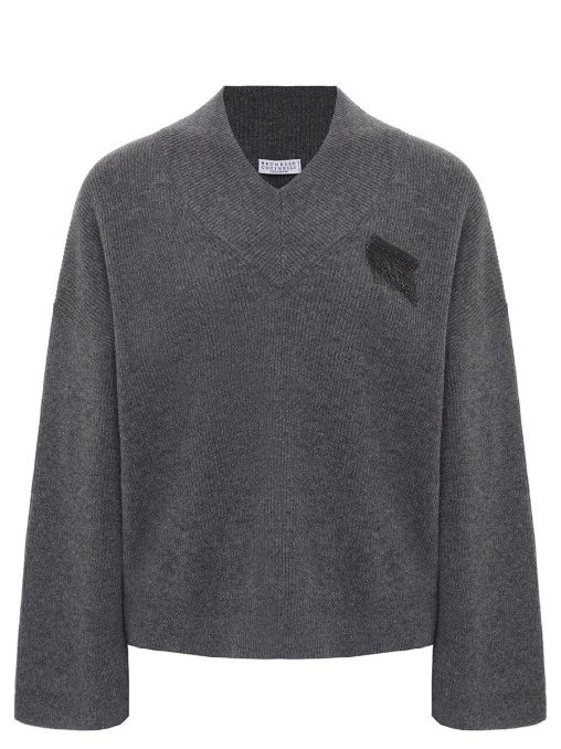 Пуловер кашемировый BRUNELLO CUCINELLI