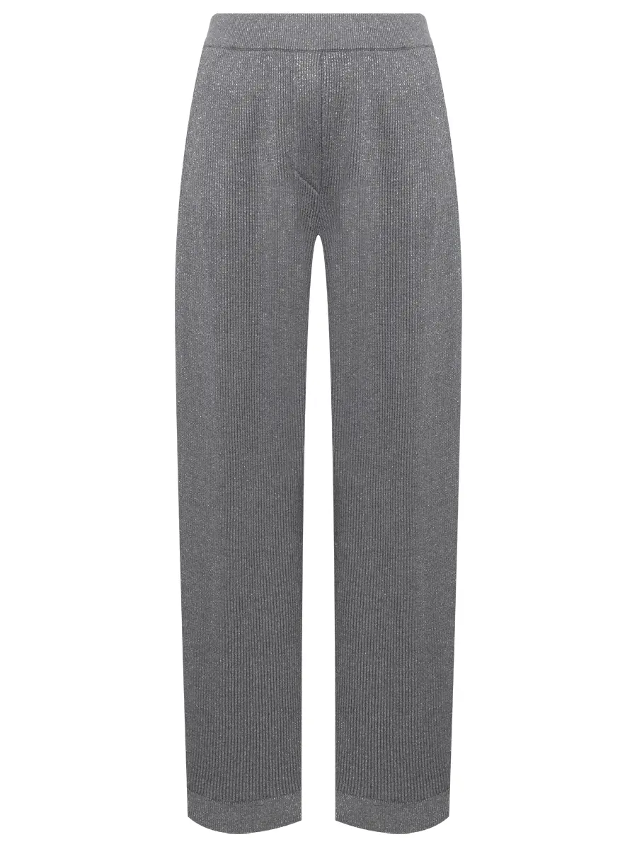 Брюки из хлопка и вискозы