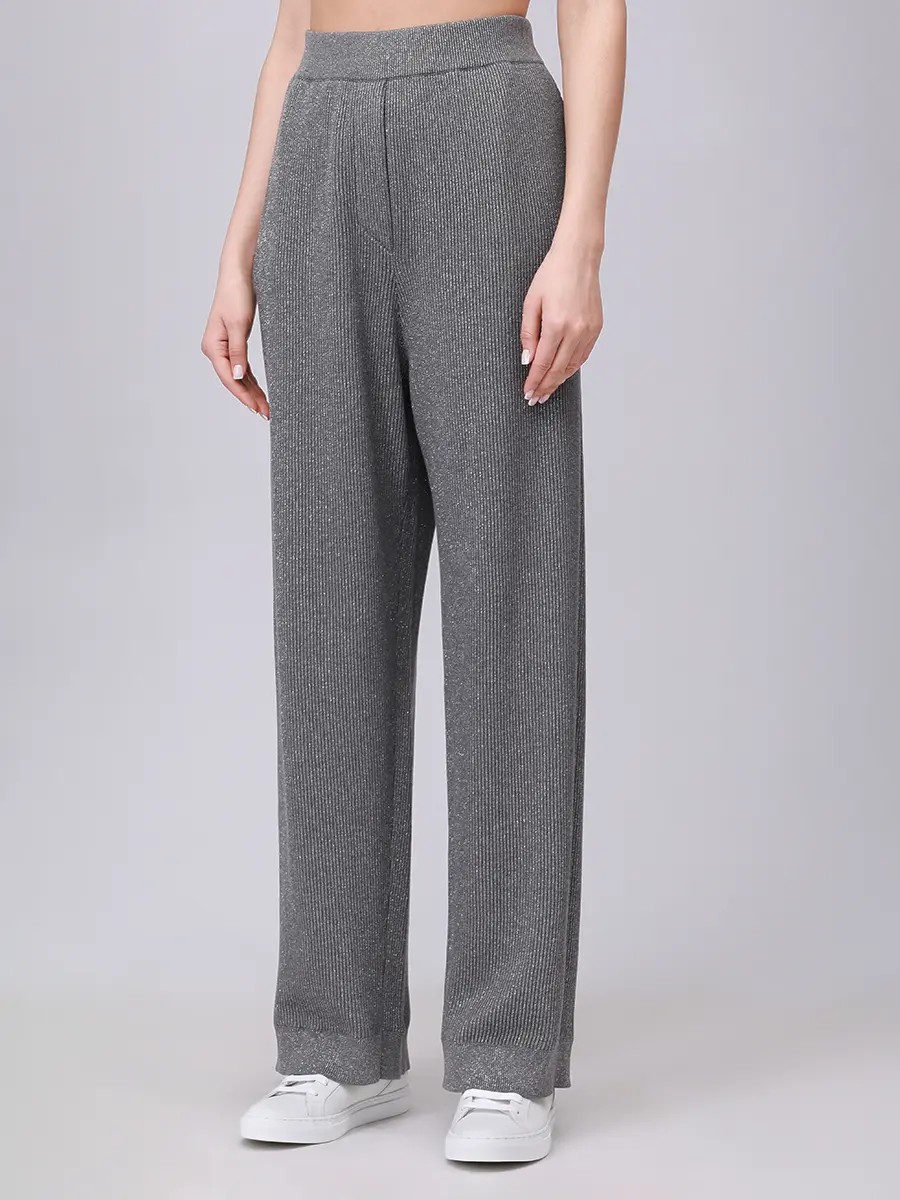 Брюки из хлопка и вискозы