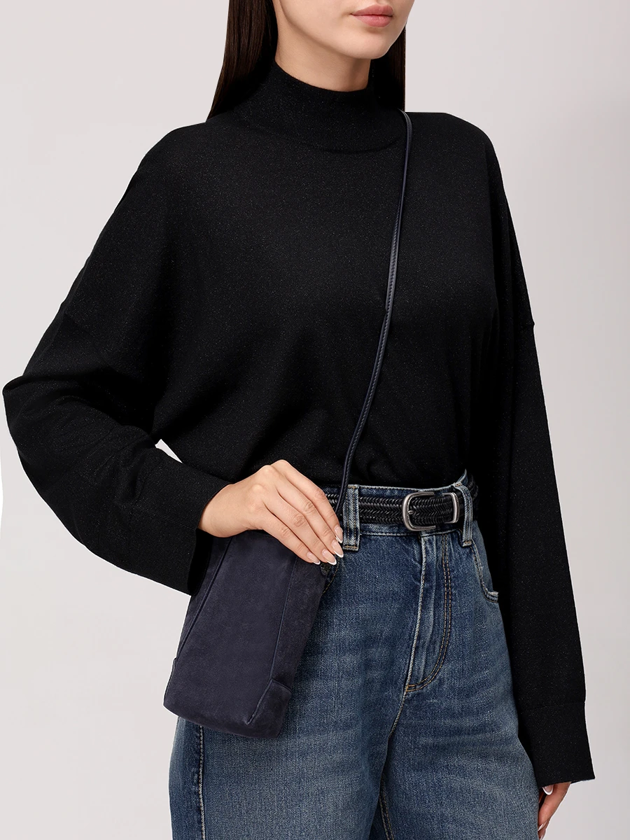 Сумка замшевая