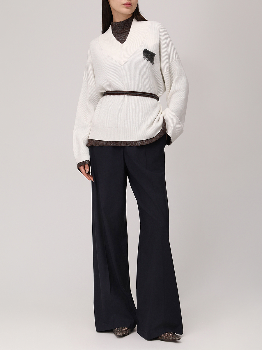 Пуловер кашемировый