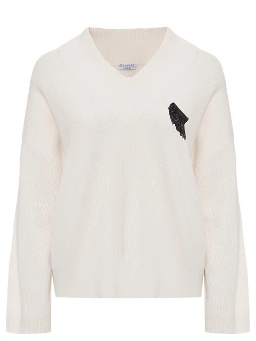 Пуловер кашемировый BRUNELLO CUCINELLI