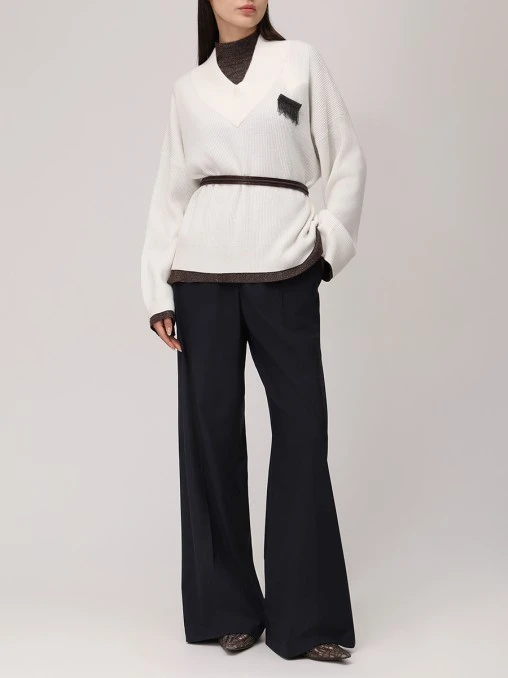 Пуловер кашемировый BRUNELLO CUCINELLI