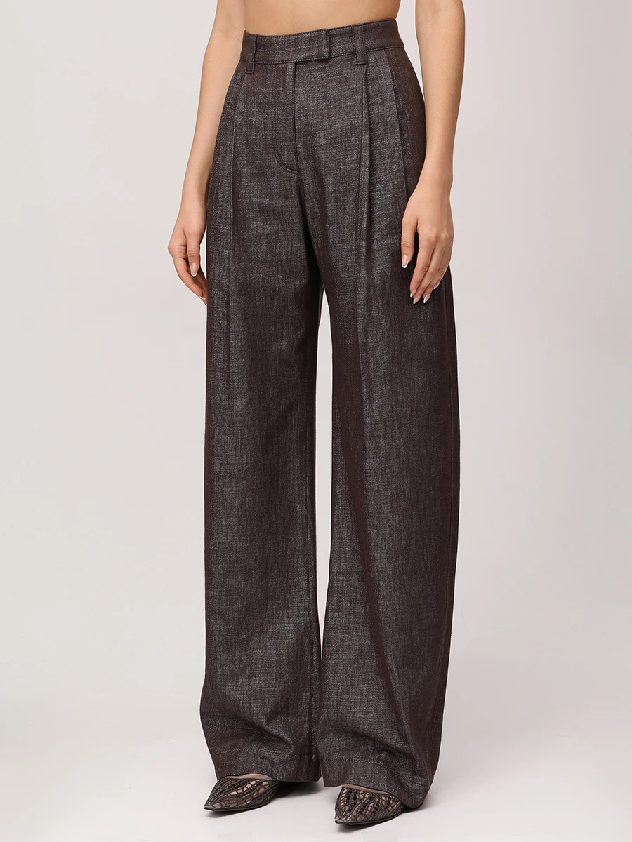 Джинсы из хлопка и вискозы