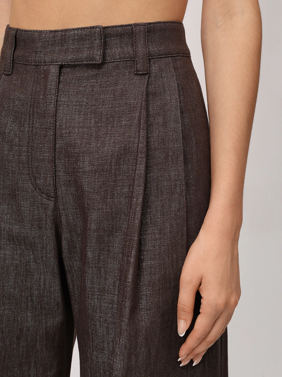 Джинсы из хлопка и вискозы