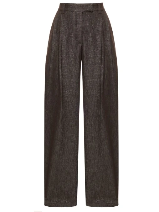 Джинсы из хлопка и вискозы BRUNELLO CUCINELLI