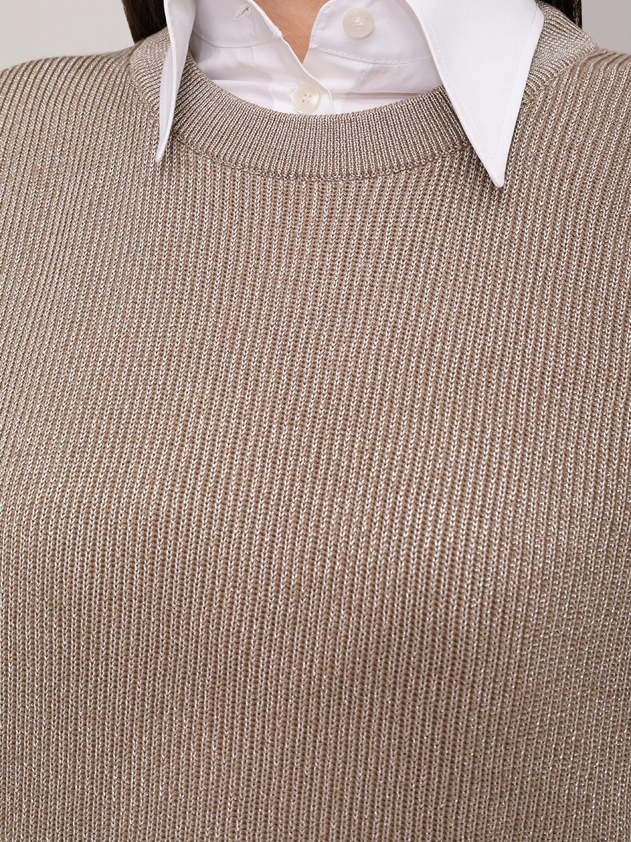 Джемпер из хлопка и вискозы