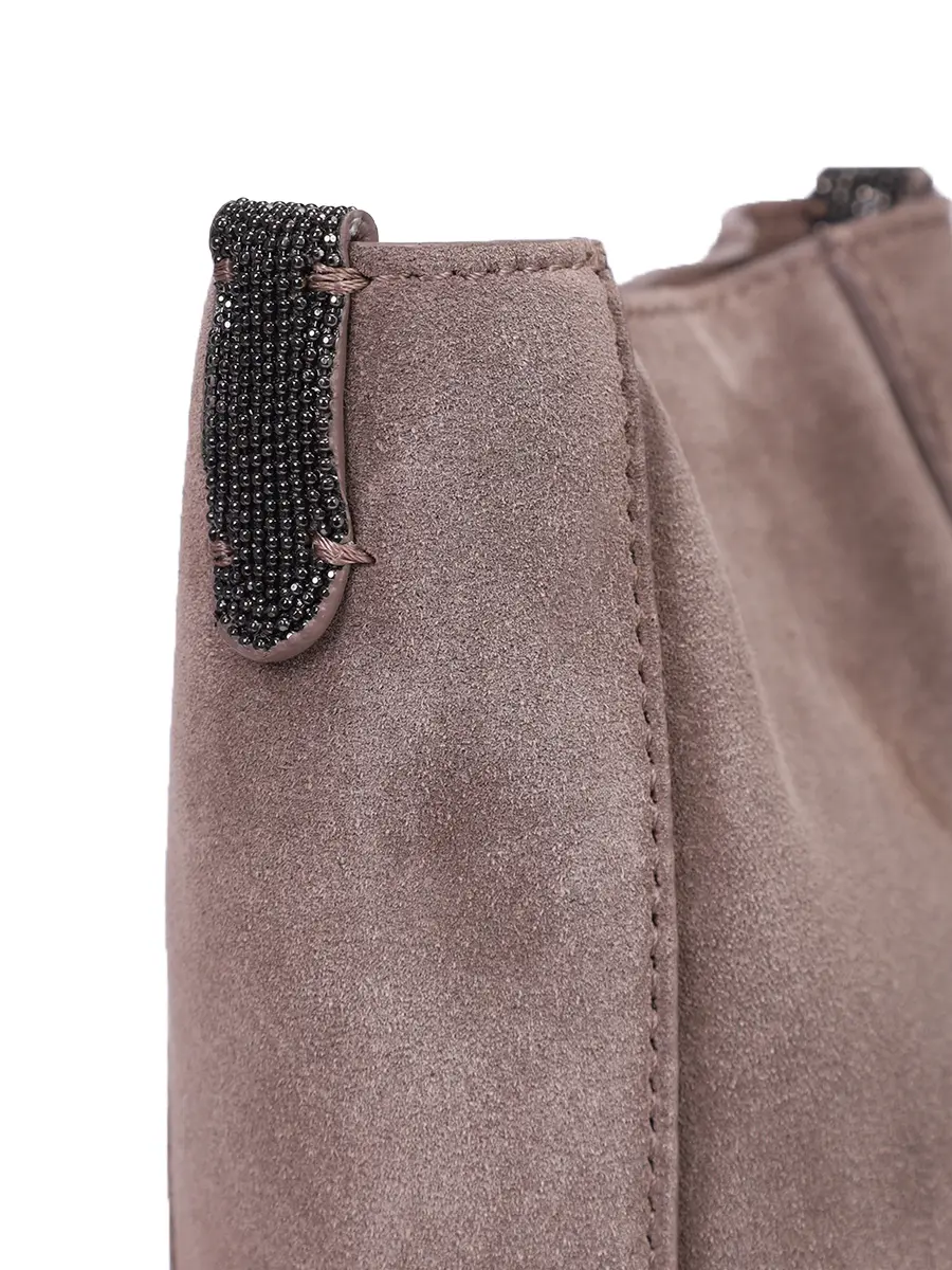 Сумка замшевая