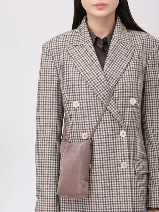 Сумка замшевая BRUNELLO CUCINELLI