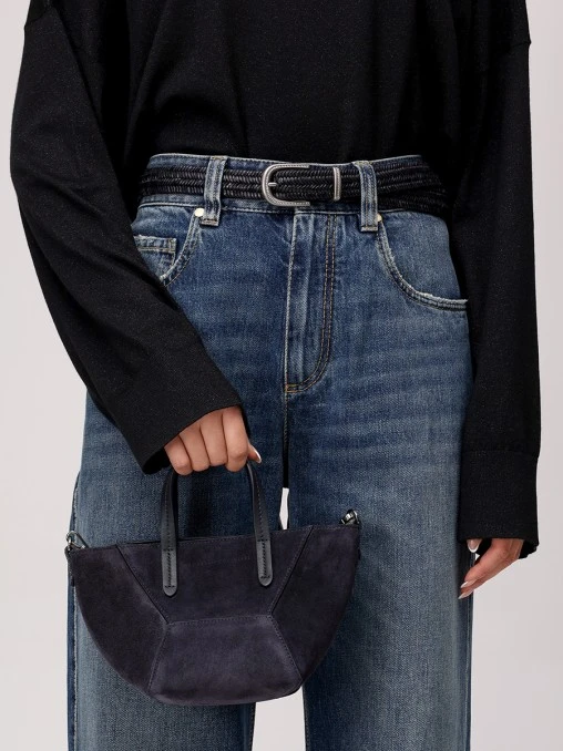 Сумка замшевая BRUNELLO CUCINELLI