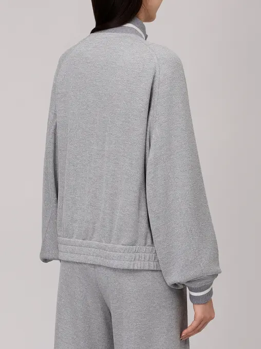Олимпийка из вискозы и хлопка BRUNELLO CUCINELLI