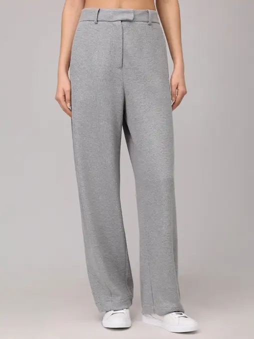 Брюки из вискозы и хлопка BRUNELLO CUCINELLI