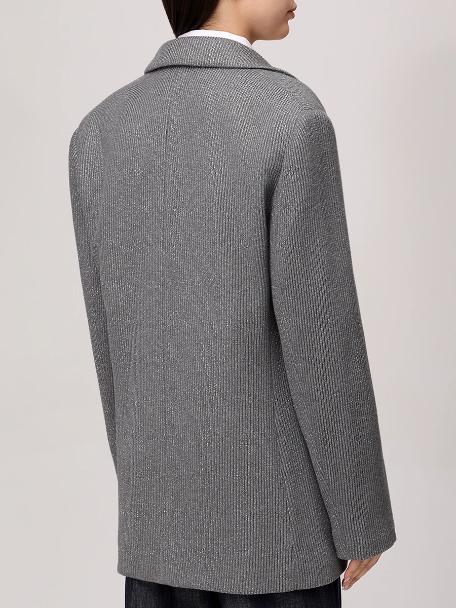 Пиджак из хлопка и вискозы