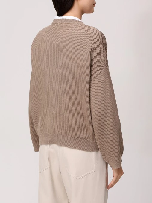 Джемпер хлопковый BRUNELLO CUCINELLI