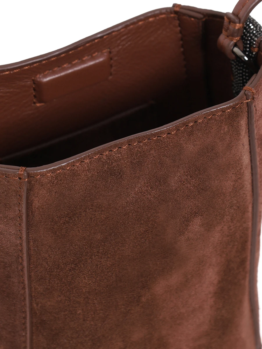 Сумка замшевая