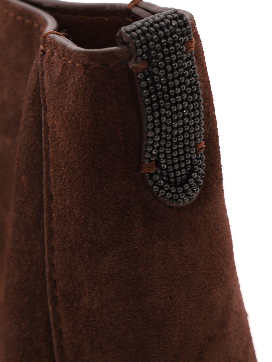 Сумка замшевая