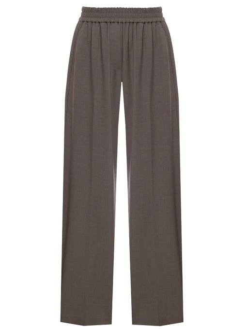 Брюки шерстяные BRUNELLO CUCINELLI