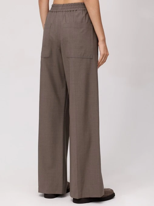 Брюки шерстяные BRUNELLO CUCINELLI
