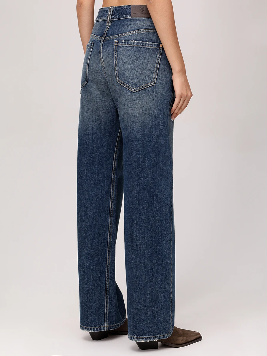 Джинсы хлопковые