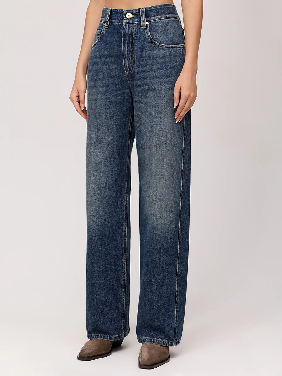 Джинсы хлопковые