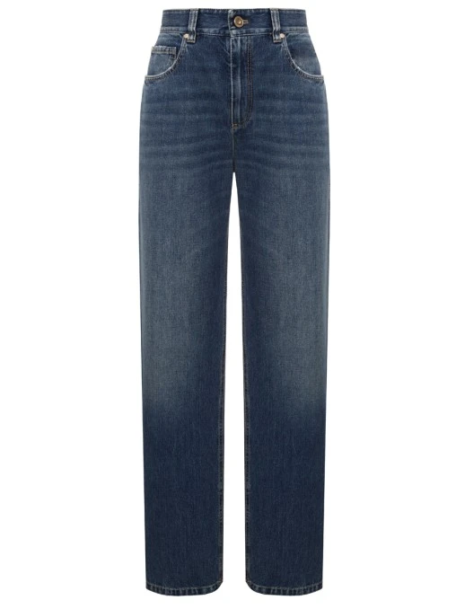 Джинсы хлопковые BRUNELLO CUCINELLI