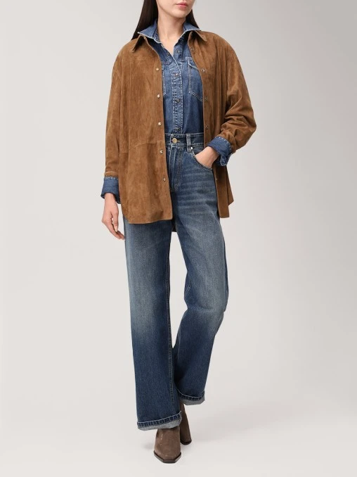 Джинсы хлопковые BRUNELLO CUCINELLI