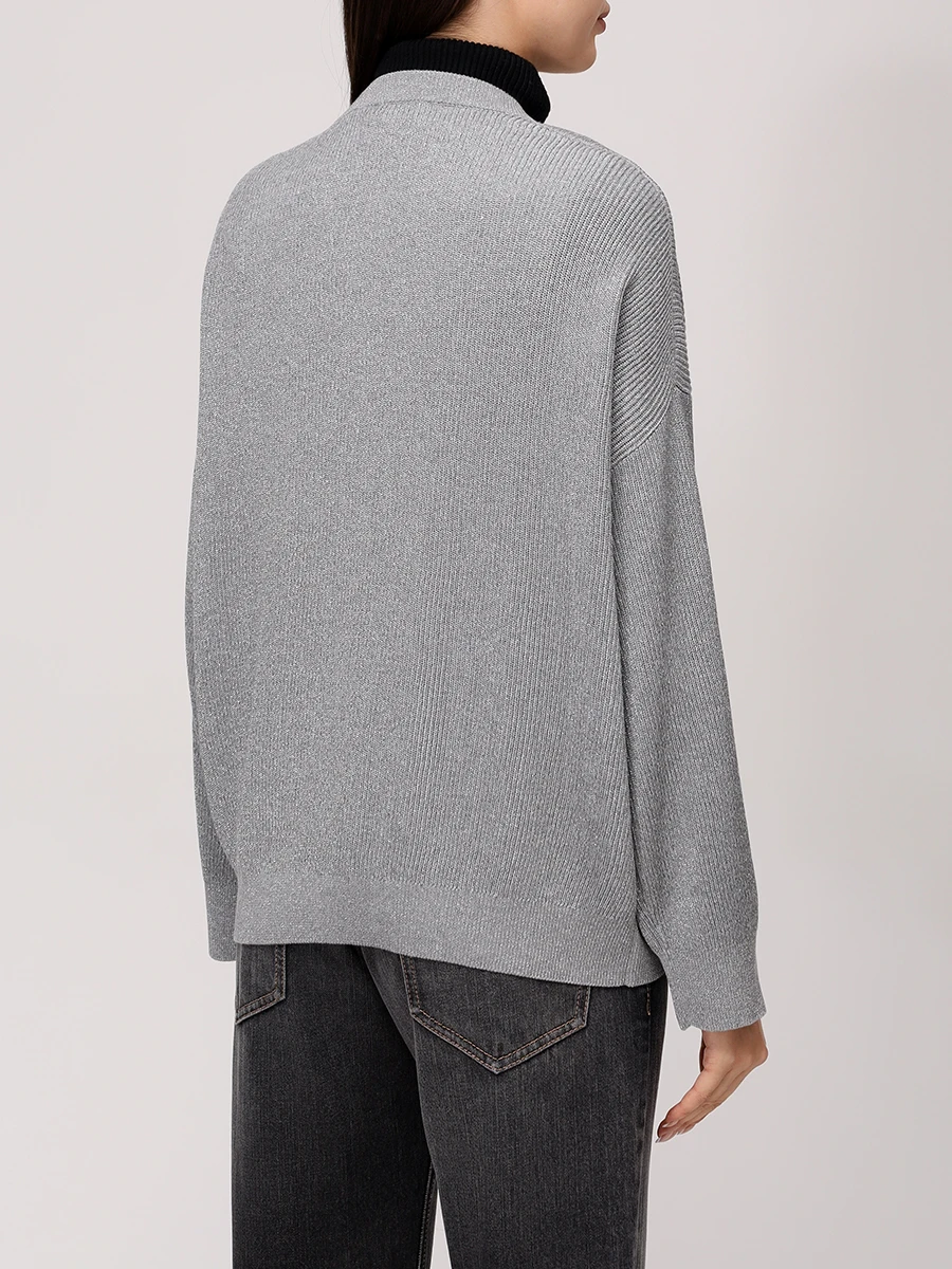 Джемпер из хлопка и вискозы