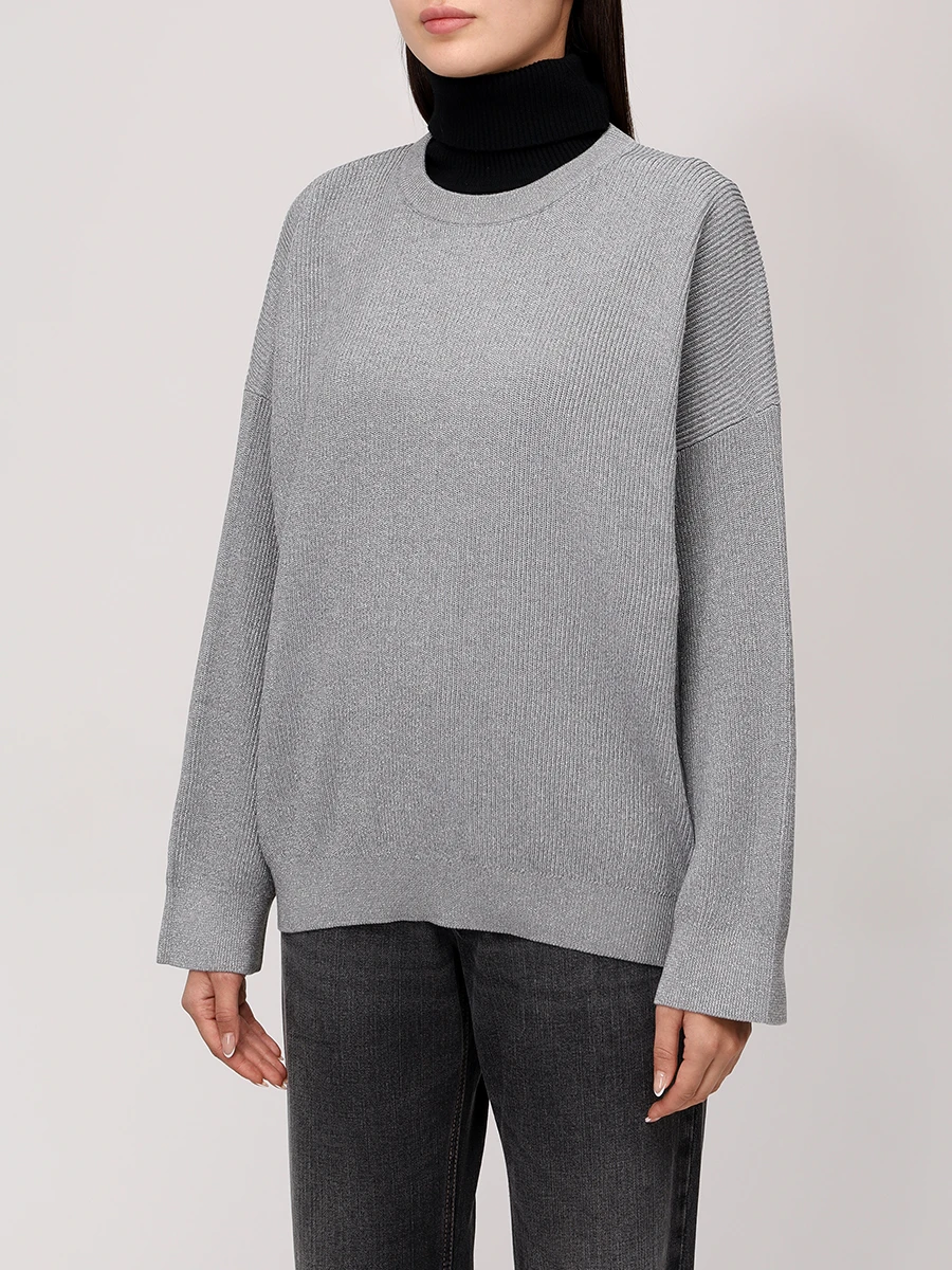 Джемпер из хлопка и вискозы