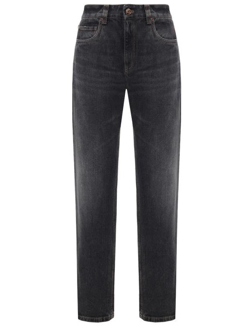 Джинсы хлопковые BRUNELLO CUCINELLI