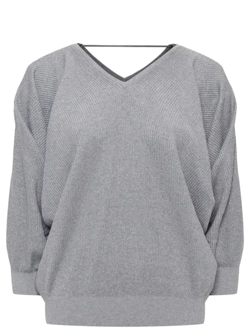 Пуловер хлопковый BRUNELLO CUCINELLI