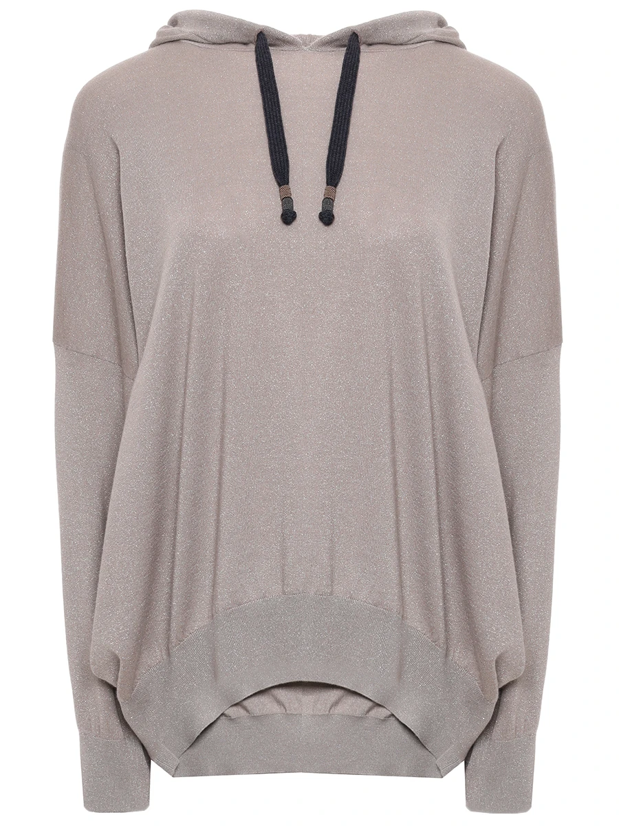 Худи из кашемира и шелка