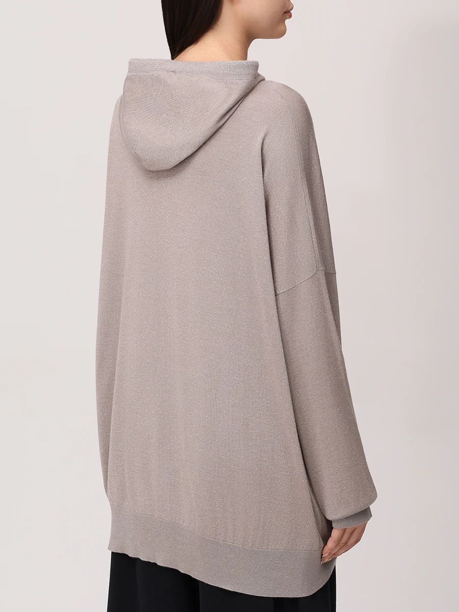 Худи из кашемира и шелка