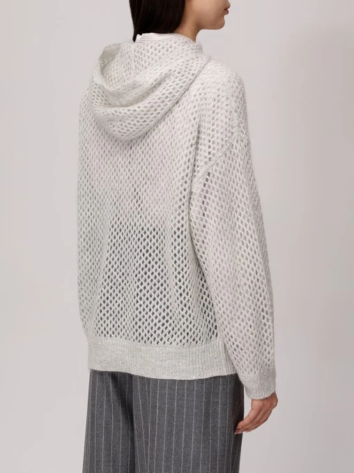 Худи из мохера BRUNELLO CUCINELLI