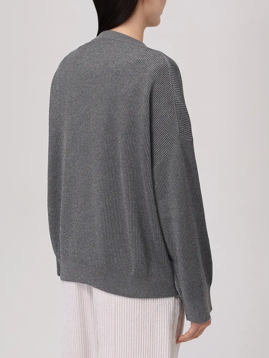 Джемпер из хлопка и вискозы