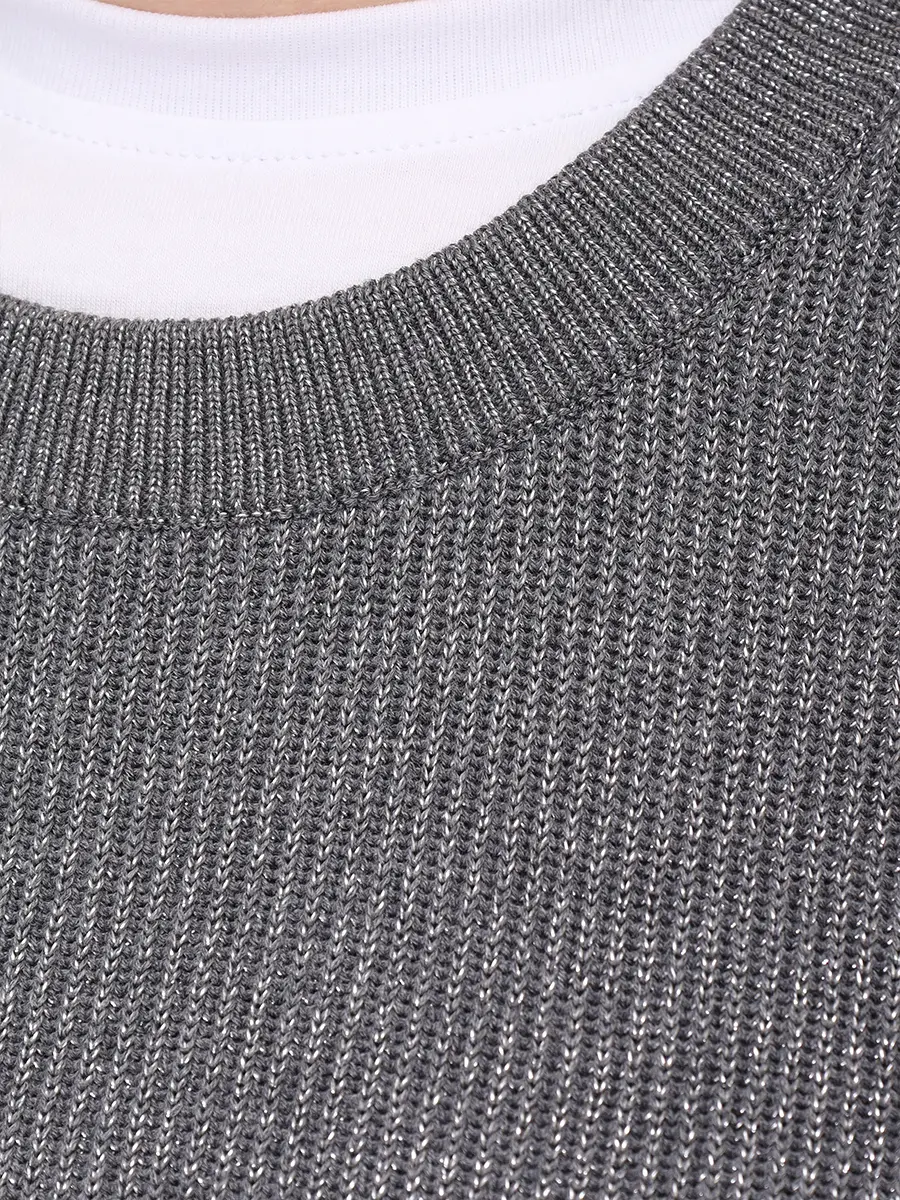 Джемпер из хлопка и вискозы