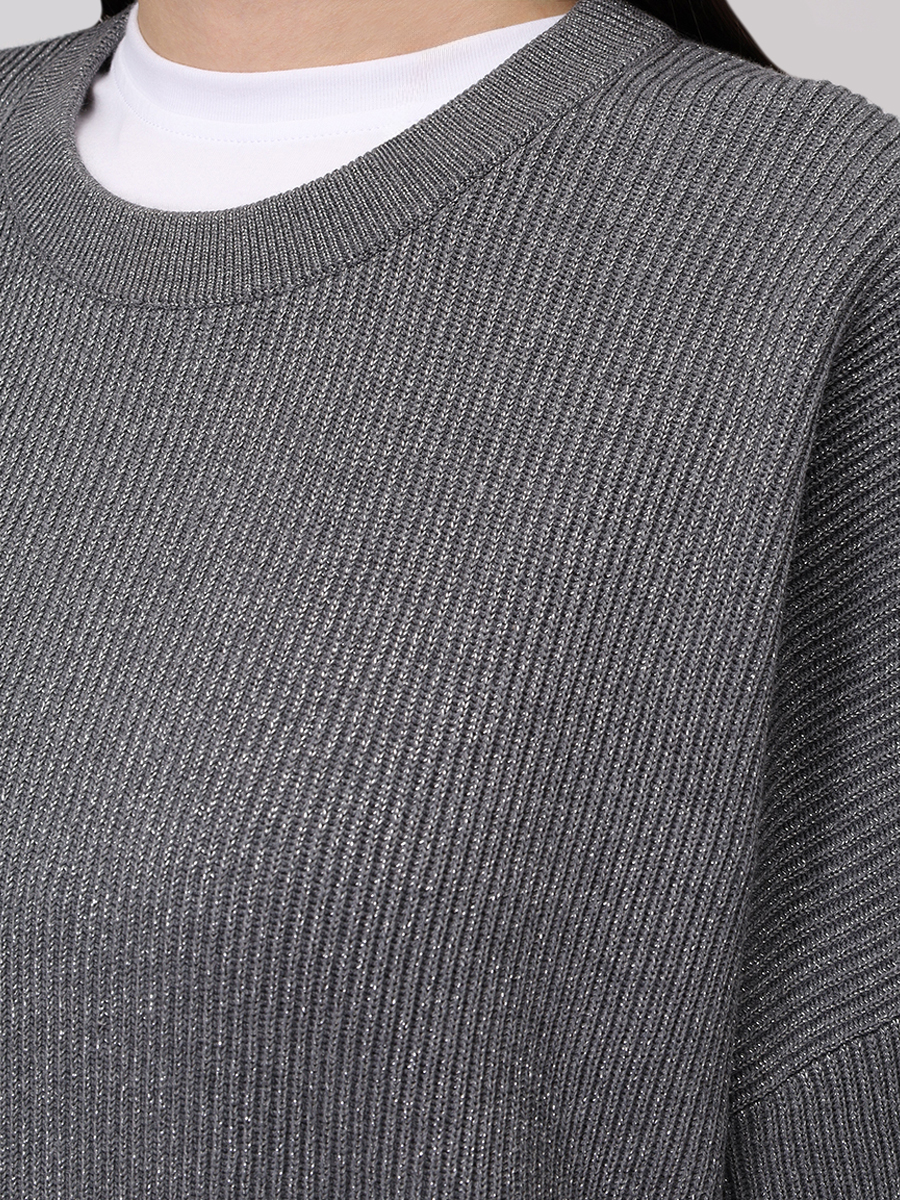 Джемпер из хлопка и вискозы