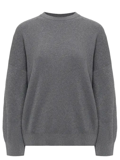 Джемпер из хлопка и вискозы BRUNELLO CUCINELLI