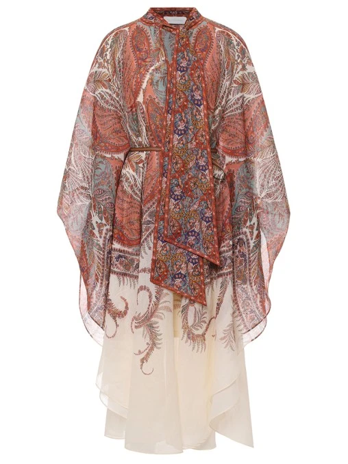 Платье из рами ZIMMERMANN