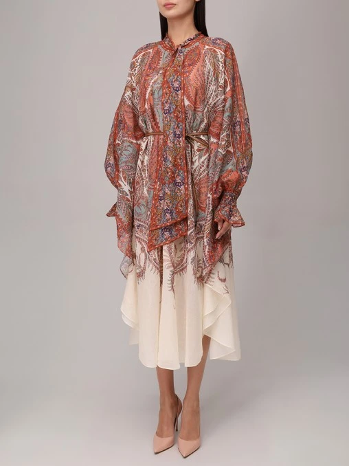 Платье из рами ZIMMERMANN