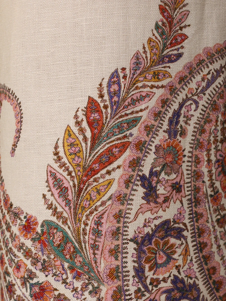 Брюки льняные