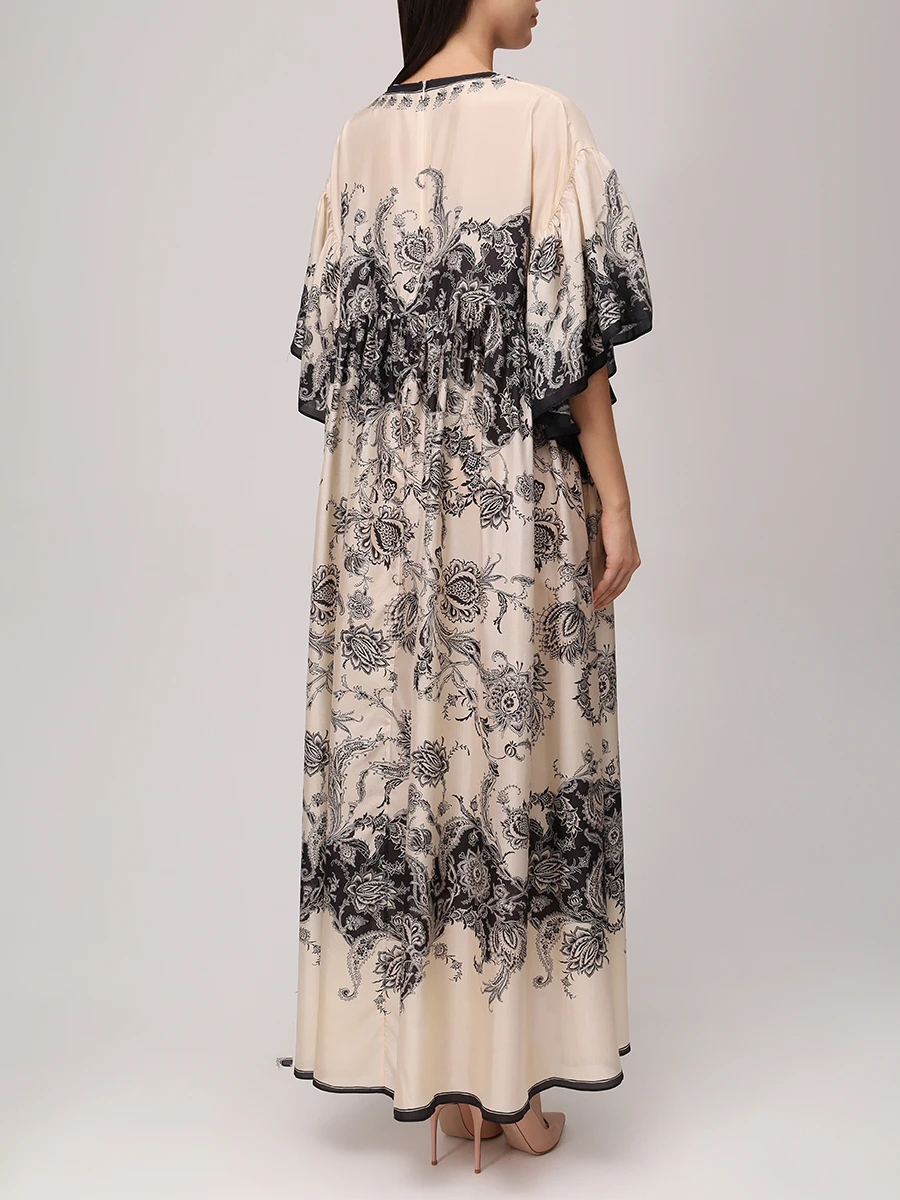 Платье шелковое