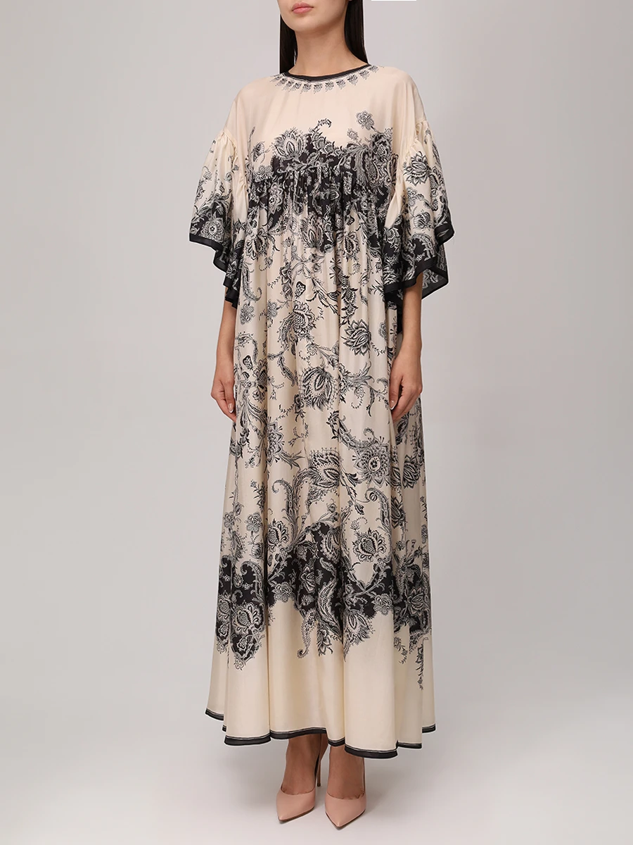 Платье шелковое